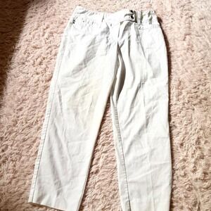 Larry Levine Hamptons Coastal Beachy Sailor Quiet Luxury Resort Pants Womens 10